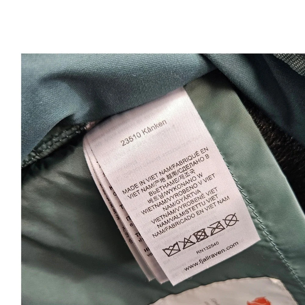 Fjallraven Kanken Backpack‎ Teal Blue Daypack Travel School Gorpcore Granola